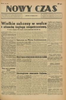 Nowy Czas. R.4, nr 40 (4/5 kwietnia 1942) + wkładka