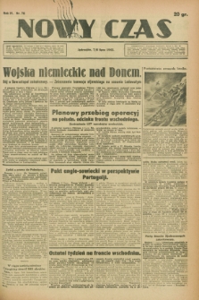 Nowy Czas. R.4, nr 78 (7/8 lipca 1942)
