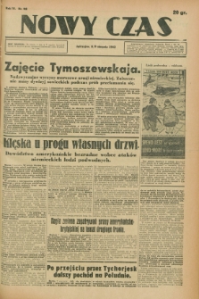 Nowy Czas. R.4, nr 92 (8/9 sierpnia 1942)
