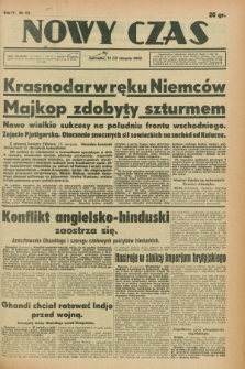 Nowy Czas. R.4, nr 93 (11/12 sierpnia 1942)