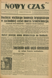 Nowy Czas. R.4, nr 95 (15/16 sierpnia 1942)