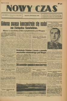 Nowy Czas. R.4, nr 99 (25/26 sierpnia 1942)