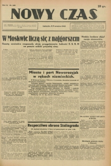 Nowy Czas. R.4, nr 105 (8/9 września 1942)