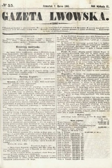 Gazeta Lwowska. 1861, nr 55