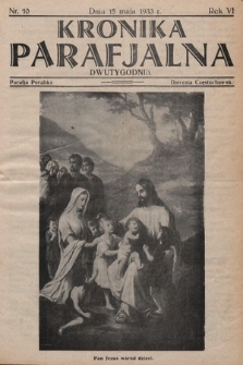 Kronika Parafjalna : dwutygodnik. 1933, nr 10
