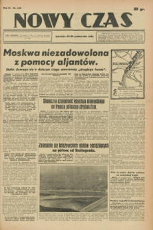 Nowy Czas. R.4, nr 125 (24/25 października 1942)