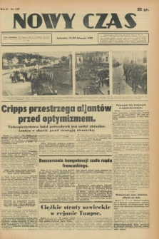 Nowy Czas. R.4, nr 137 (21/22 listopada 1942)