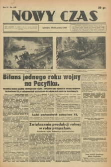 Nowy Czas. R.4, nr 145 (10/11 grudnia 1942)