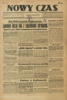 Nowy Czas. R.5, nr 1 (5/6 stycznia 1943)