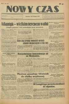 Nowy Czas. R.5, nr 20 (18/19 lutego 1943)