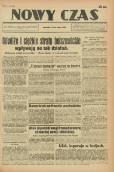 Nowy Czas. R.5, nr 22 (23/24 lutego 1943)