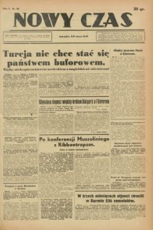 Nowy Czas. R.5, nr 26 (4/5 marca 1943)