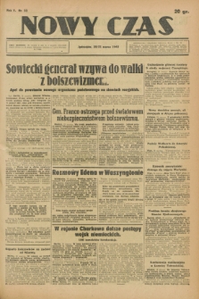 Nowy Czas. R.5, nr 33 (20/21 marca 1943)