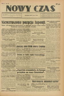 Nowy Czas. R.5, nr 37 (30/31 marca 1943)