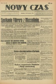 Nowy Czas. R.5, nr 43 (13/14 kwietnia 1943)