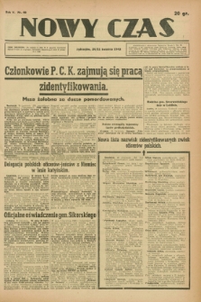 Nowy Czas. R.5, nr 46 (20/21 kwietnia 1943)