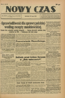 Nowy Czas. R.5, nr 53 (8/9 maja 1943)