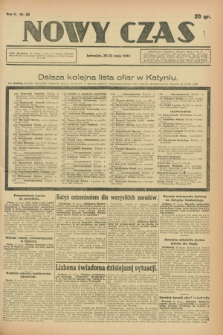 Nowy Czas. R.5, nr 58 (20/21 maja 1943)
