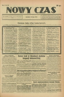 Nowy Czas. R.5, nr 76 (3/4 lipca 1943)