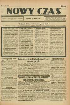 Nowy Czas. R.5, nr 82 (17/18 lipca 1943)