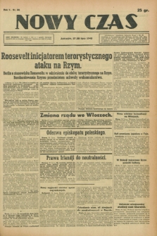 Nowy Czas. R.5, nr 86 (27/28 lipca 1943)