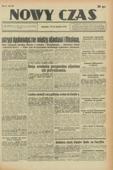 Nowy Czas. R.5, nr 93 (12/13 sierpnia 1943)