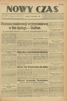 Nowy Czas. R.5, nr 97 (21/22 sierpnia 1943)
