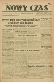 Nowy Czas. R.5, nr 109 (18/19 września 1943)