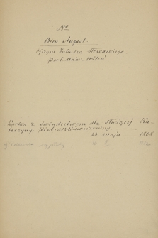 Autografy nowsze ze zbioru Władysława Górskiego. T. 16, Autografy pochodzące głównie z kolekcji Wojciecha Ludwika Zasztowta