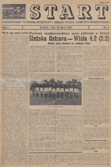 Start : ilustrowany tygodnik sportowy : organ Wojew. Komitetu Sportowego. 1945, nr 5
