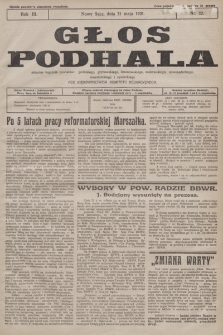 Głos Podhala : aktualny tygodnik powiatów: gorlickiego, grybowskiego, limanowskiego, makowskiego, nowosądeckiego, nowotarskiego i żywieckiego. 1931, nr 22