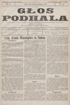 Głos Podhala : aktualny tygodnik powiatów: gorlickiego, grybowskiego, limanowskiego, makowskiego, nowosądeckiego, nowotarskiego i żywieckiego. 1931, nr 47