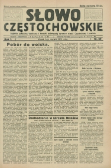 Słowo Częstochowskie : dziennik polityczny, społeczny i literacki, poświęcony sprawom miasta Częstochowy i powiatu. R.1, nr 69 (9 czerwca 1931)
