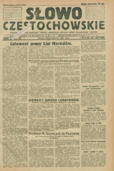 Słowo Częstochowskie : dziennik polityczny, społeczny i literacki, poświęcony sprawom miasta Częstochowy i powiatu. R.1, nr 81 (23 czerwca 1931)