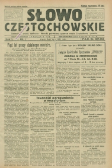 Słowo Częstochowskie : dziennik polityczny, społeczny i literacki, poświęcony sprawom miasta Częstochowy i powiatu. R.1, nr 89 (3 lipca 1931)