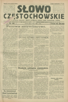 Słowo Częstochowskie : dziennik polityczny, społeczny i literacki, poświęcony sprawom miasta Częstochowy i powiatu. R.1, nr 105 (22 lipca 1931)