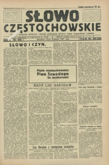 Słowo Częstochowskie : dziennik polityczny, społeczny i literacki, poświęcony sprawom miasta Częstochowy i powiatu. R.1, nr 150 (13 września 1931)
