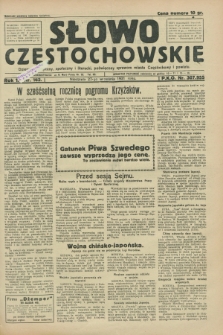 Słowo Częstochowskie : dziennik polityczny, społeczny i literacki, poświęcony sprawom miasta Częstochowy i powiatu. R.1, nr 162 (27 września 1931)