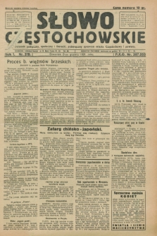 Słowo Częstochowskie : dziennik polityczny, społeczny i literacki, poświęcony sprawom miasta Częstochowy i powiatu. R.1, nr 219 (3 grudnia 1931)