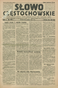Słowo Częstochowskie : dziennik polityczny, społeczny i literacki, poświęcony sprawom miasta Częstochowy i powiatu. R.1, nr 223 (8 grudnia 1931)