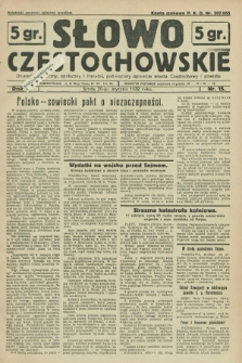 Słowo Częstochowskie : dziennik polityczny, społeczny i literacki, poświęcony sprawom miasta Częstochowy i powiatu. R.2, nr 15 (20 stycznia 1932)