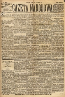 Gazeta Narodowa. 1878, nr 185