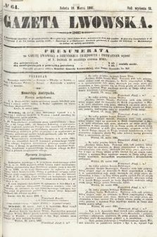 Gazeta Lwowska. 1861, nr 64