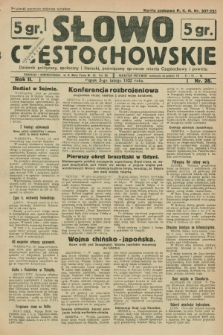 Słowo Częstochowskie : dziennik polityczny, społeczny i literacki, poświęcony sprawom miasta Częstochowy i powiatu. R.2, nr 28 (5 lutego 1932)