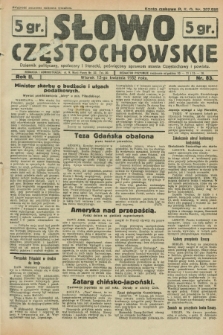 Słowo Częstochowskie : dziennik polityczny, społeczny i literacki, poświęcony sprawom miasta Częstochowy i powiatu. R.2, nr 83 (12 kwietnia 1932)