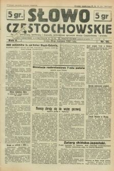 Słowo Częstochowskie : dziennik polityczny, społeczny i literacki, poświęcony sprawom miasta Częstochowy i powiatu. R.2, nr 90 (20 kwietnia 1932)