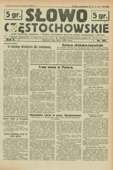 Słowo Częstochowskie : dziennik polityczny, społeczny i literacki, poświęcony sprawom miasta Częstochowy i powiatu. R.2, nr 101 (3 maja 1932)