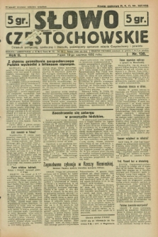 Słowo Częstochowskie : dziennik polityczny, społeczny i literacki, poświęcony sprawom miasta Częstochowy i powiatu. R.2, nr 130 (10 czerwca 1932)