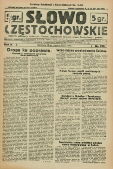 Słowo Częstochowskie : dziennik polityczny, społeczny i literacki, poświęcony sprawom miasta Częstochowy i powiatu. R.2, nr 290 (18 grudnia 1932)