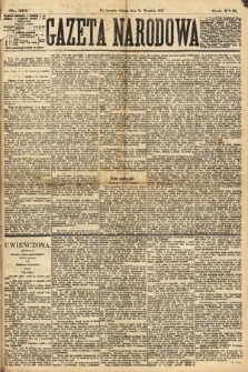 Gazeta Narodowa. 1878, nr 212